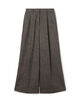 メランジカルゼ タックワイドパンツ