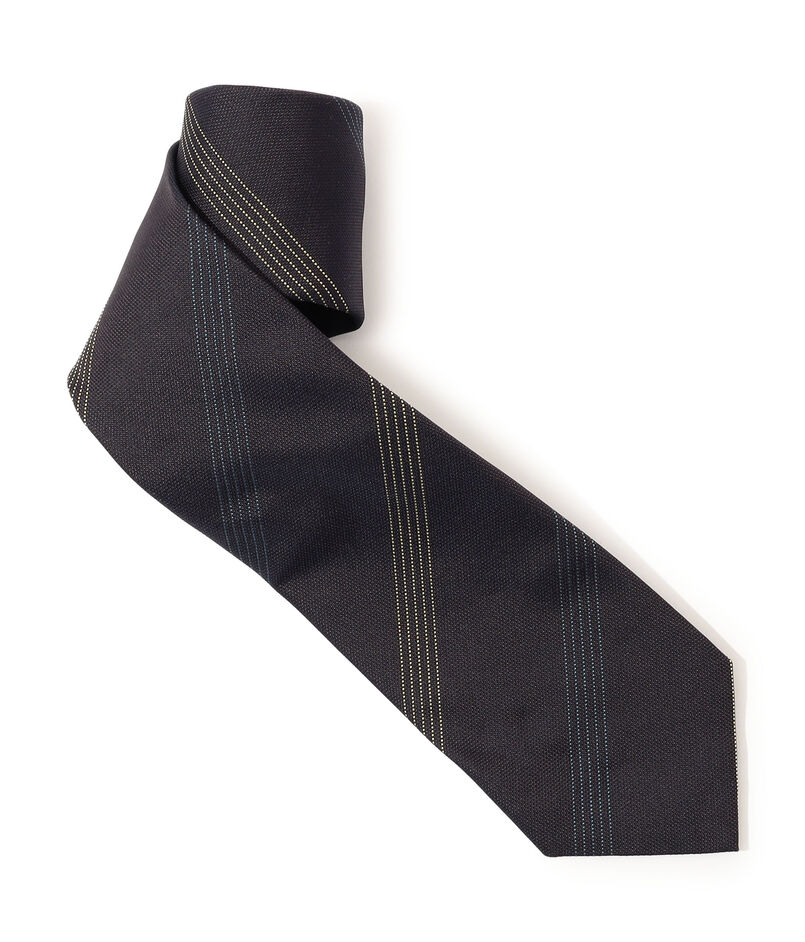 TOMORROWLAND シルクジャガード レジメンタルストライプネクタイ