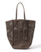 AMIACALVA WASHED LEATHER MESH TOTET M トートバッグ