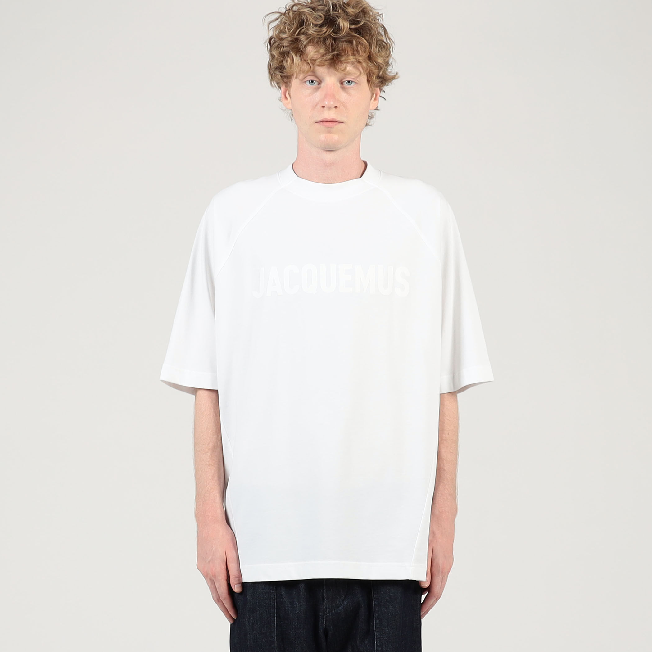 JACQUEMUS ジャックムスLE T-SHIRT Tシャツ　ホワイトサイズm JACQUEMUS ジャックムスLE T-SHIRT Tシャツ ホワイトサイズm