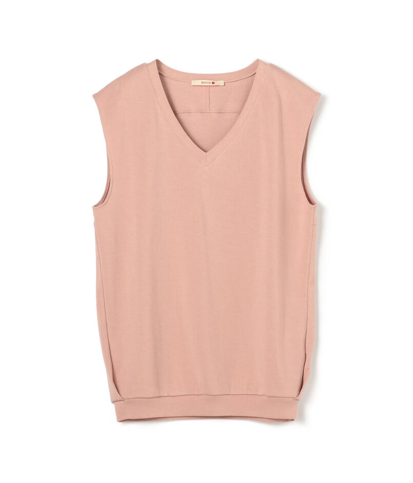 スーピマコットン フライスベスト