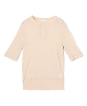 ■ガーゼジャージー ヘンリーネックプルオーバー