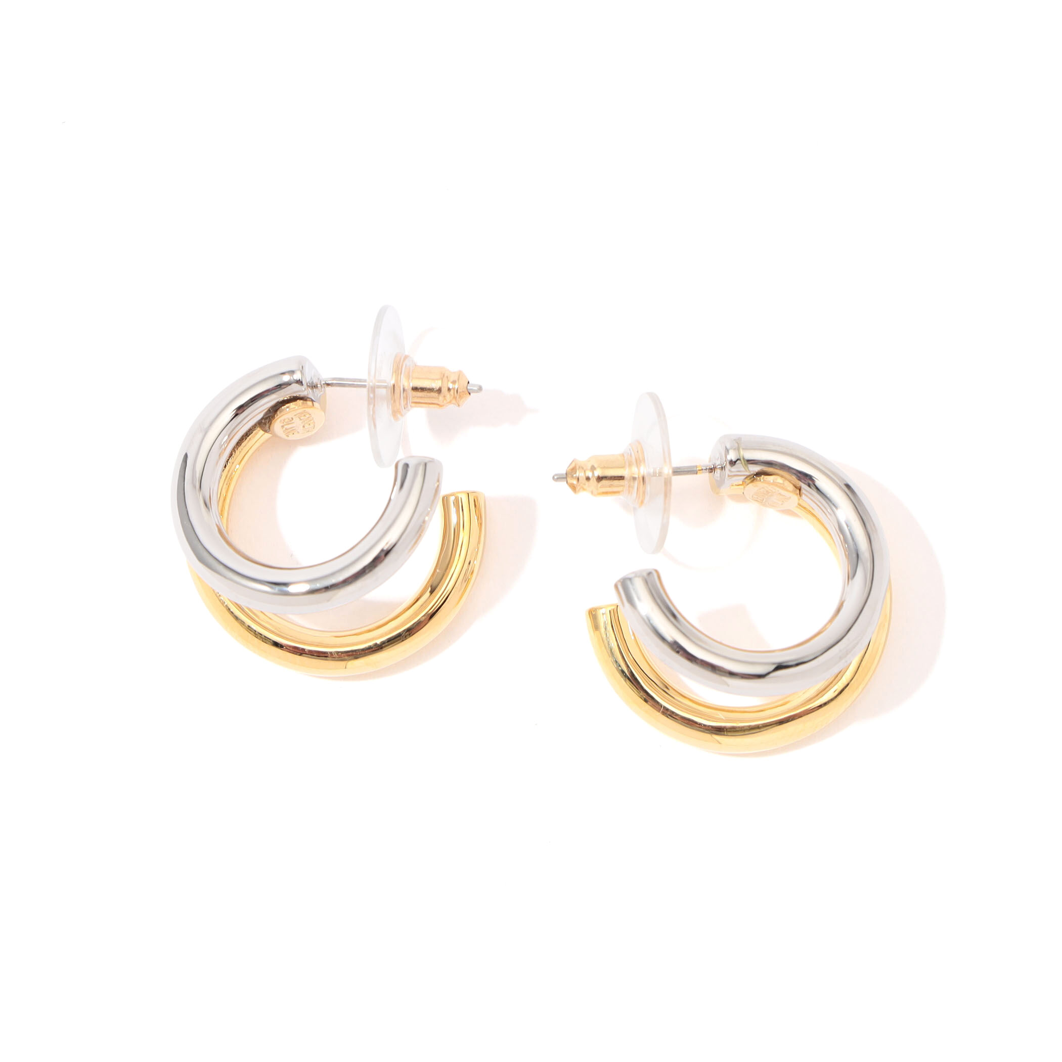 Kenneth Jay Lane ダブルフープピアス|トゥモローランド 公式通販 Kenneth Jay Lane ダブルフープピアス|トゥモローランド 公式通販