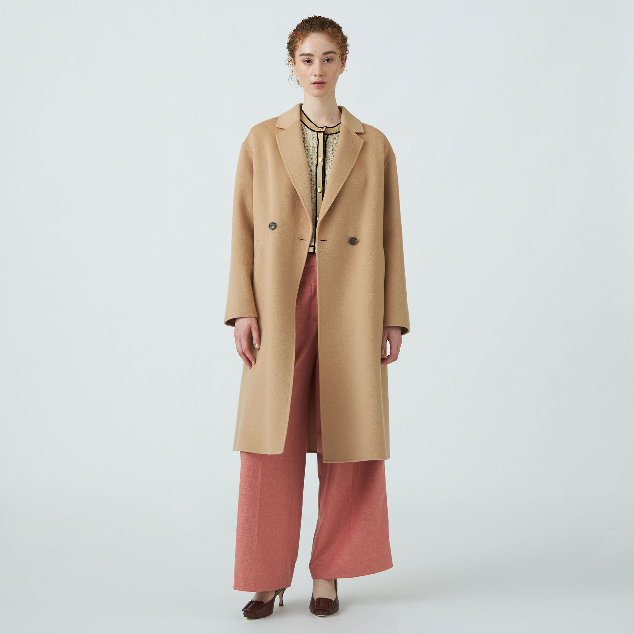 ウールカシミヤリバー チェスターコート｜トゥモローランド 公式通販