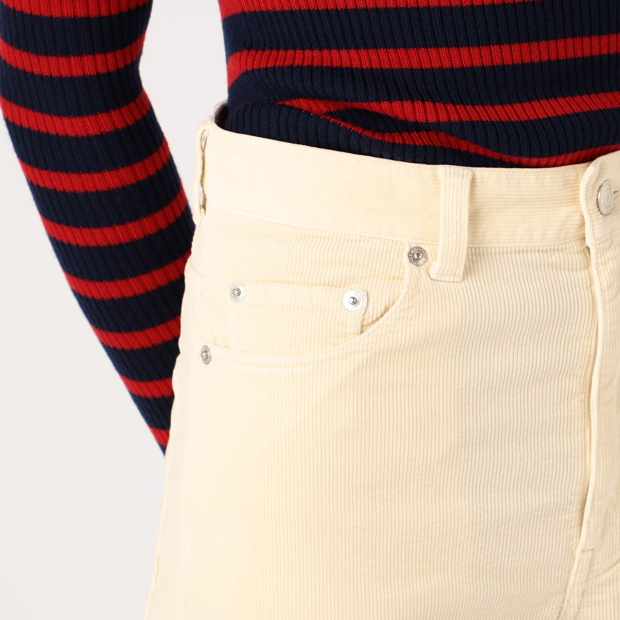 ストレッチコーデュロイ ストレートパンツ｜トゥモローランド 公式通販