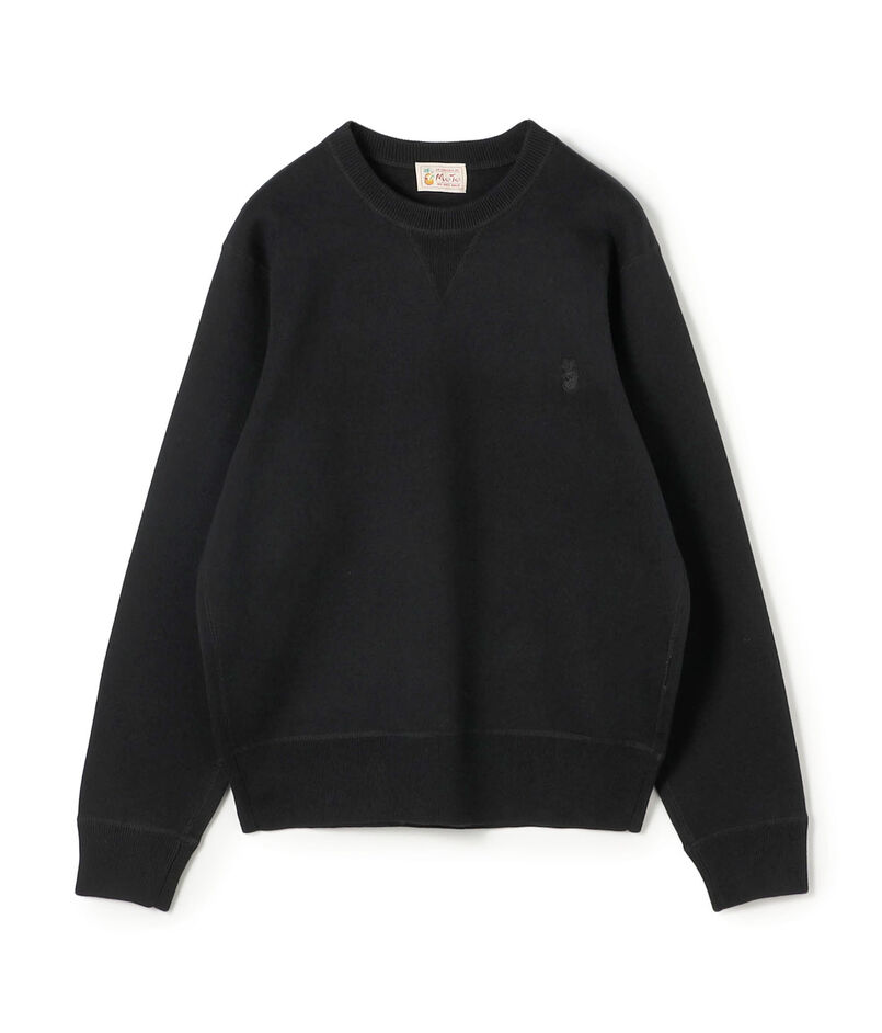 Mai Tai メランジコットン クルーネックニットプルオーバー