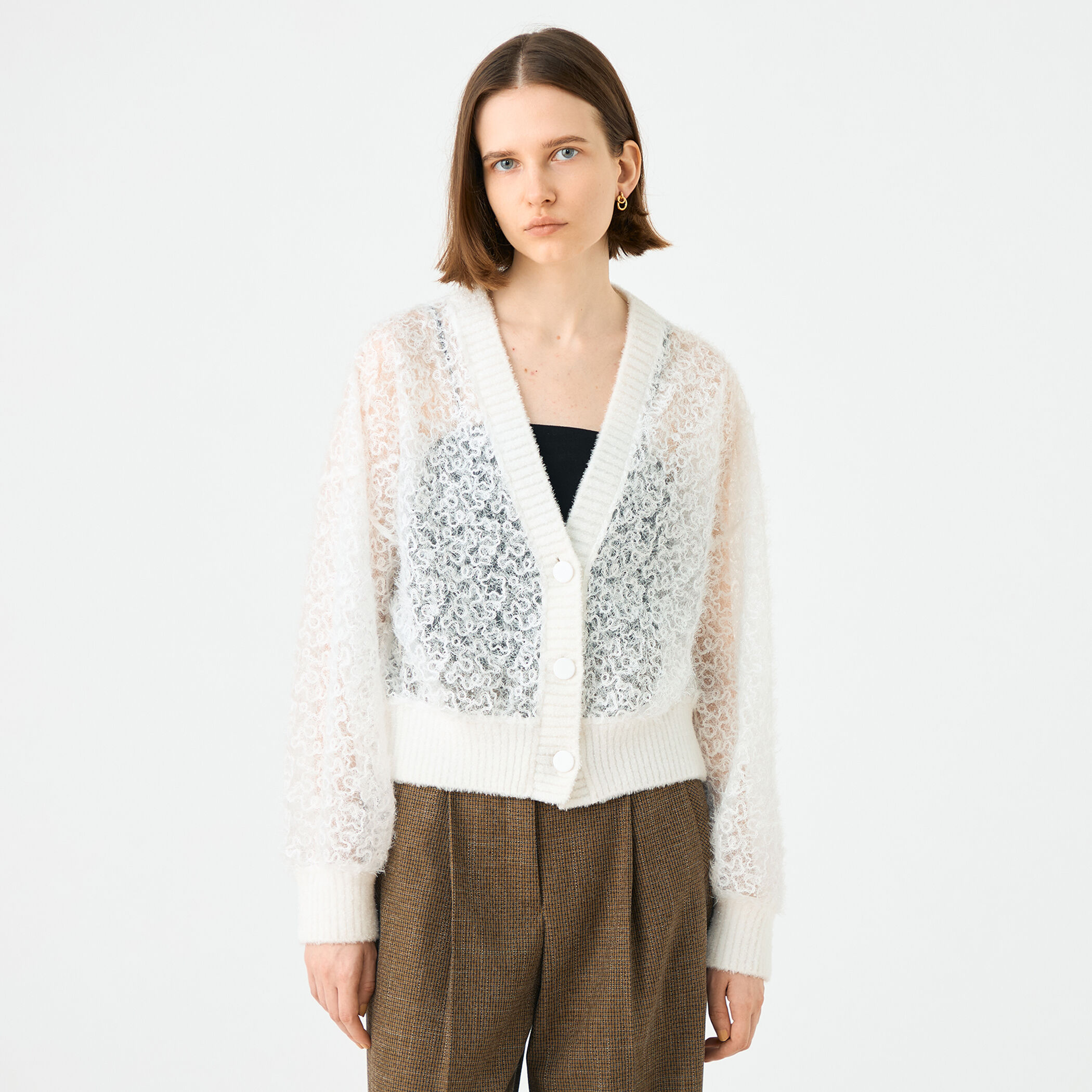 Susie Vネックカーディガン｜トゥモローランド 公式通販