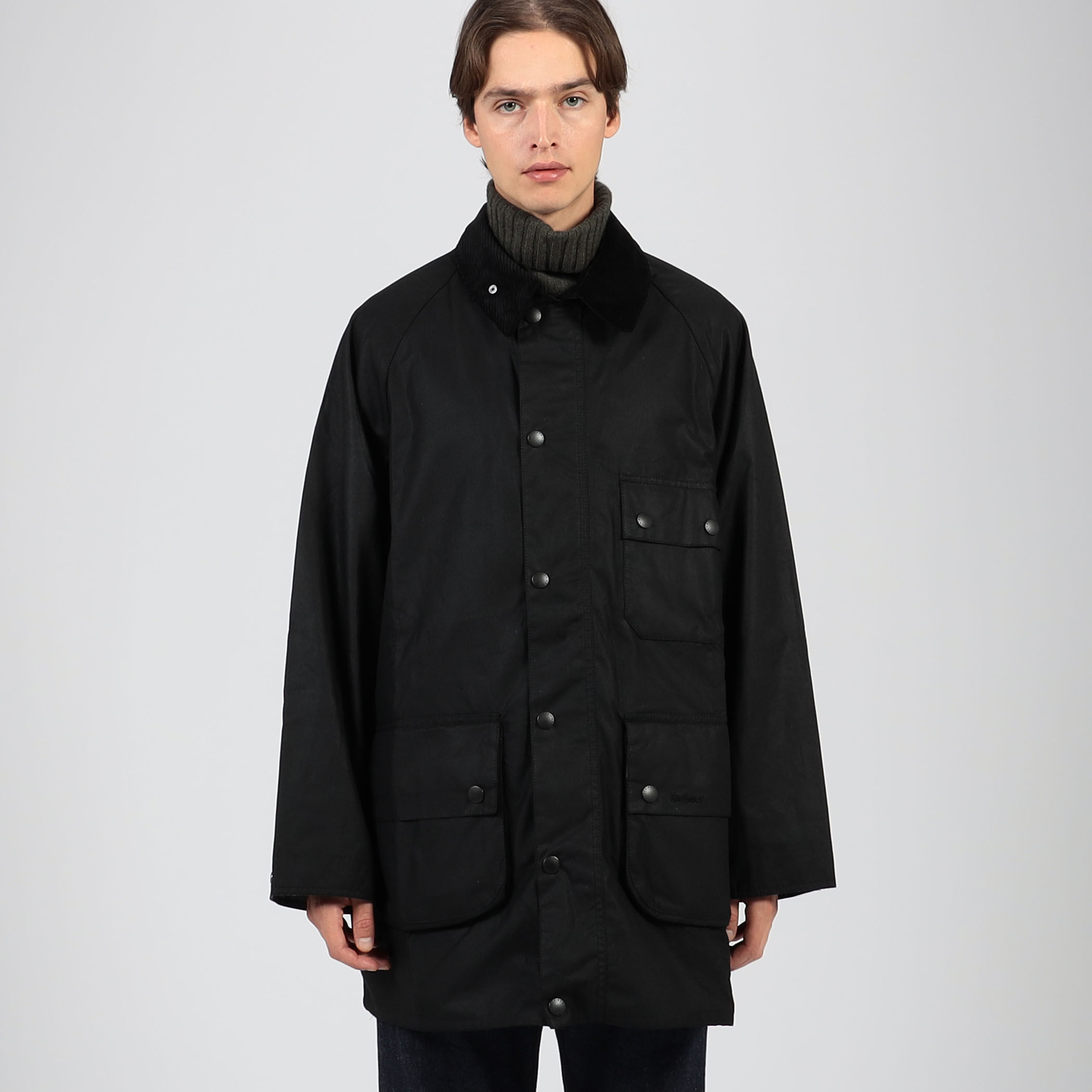 Barbourバブアー OS SOLWAYソルウェイ 38 Barbour SOLWAY オーバーサイズ ワックスジャケット｜トゥモローランド