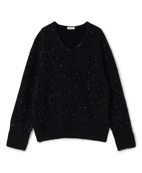 フォックスカシミヤ Vネックプルオーバー