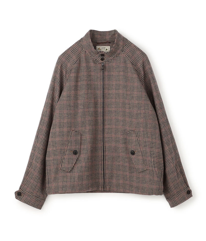 ウールツイード ショートブルゾン