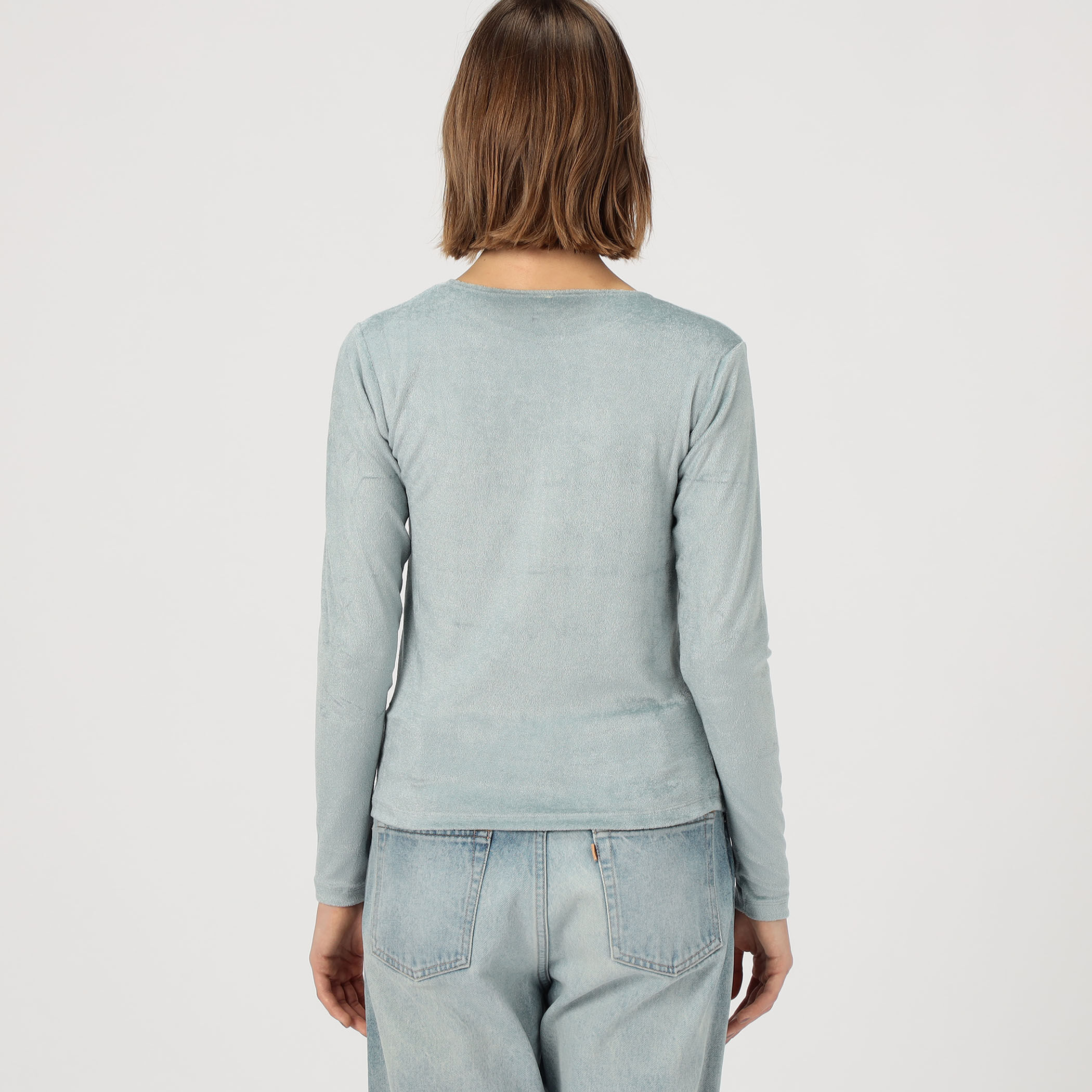 BASERANGE ベロア ロングスリーブプルオーバー｜トゥモローランド 公式通販