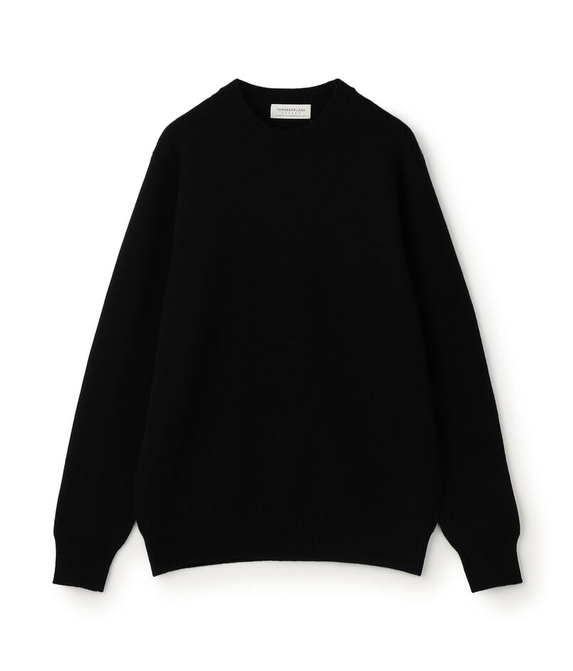 【WEB先行予約】TOMORROWLAND tricot ラムズウール クルーネックニット
