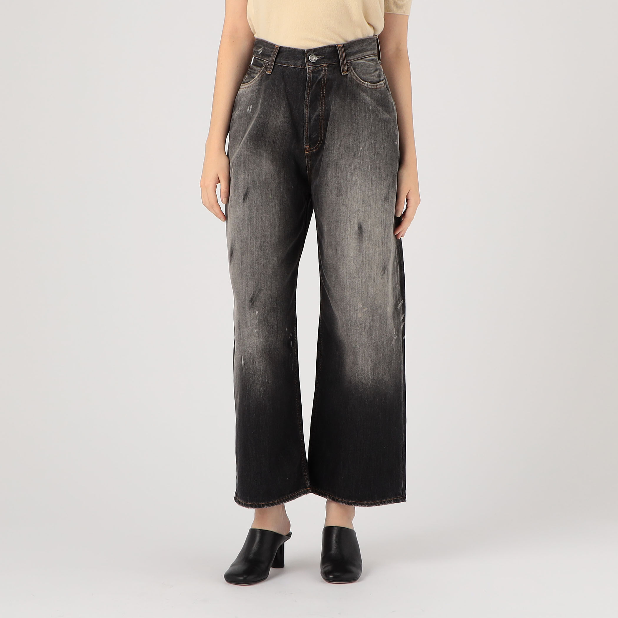 Acne Studios 2023 U BLACK TRAFALGAR デニムパンツ｜トゥモローランド