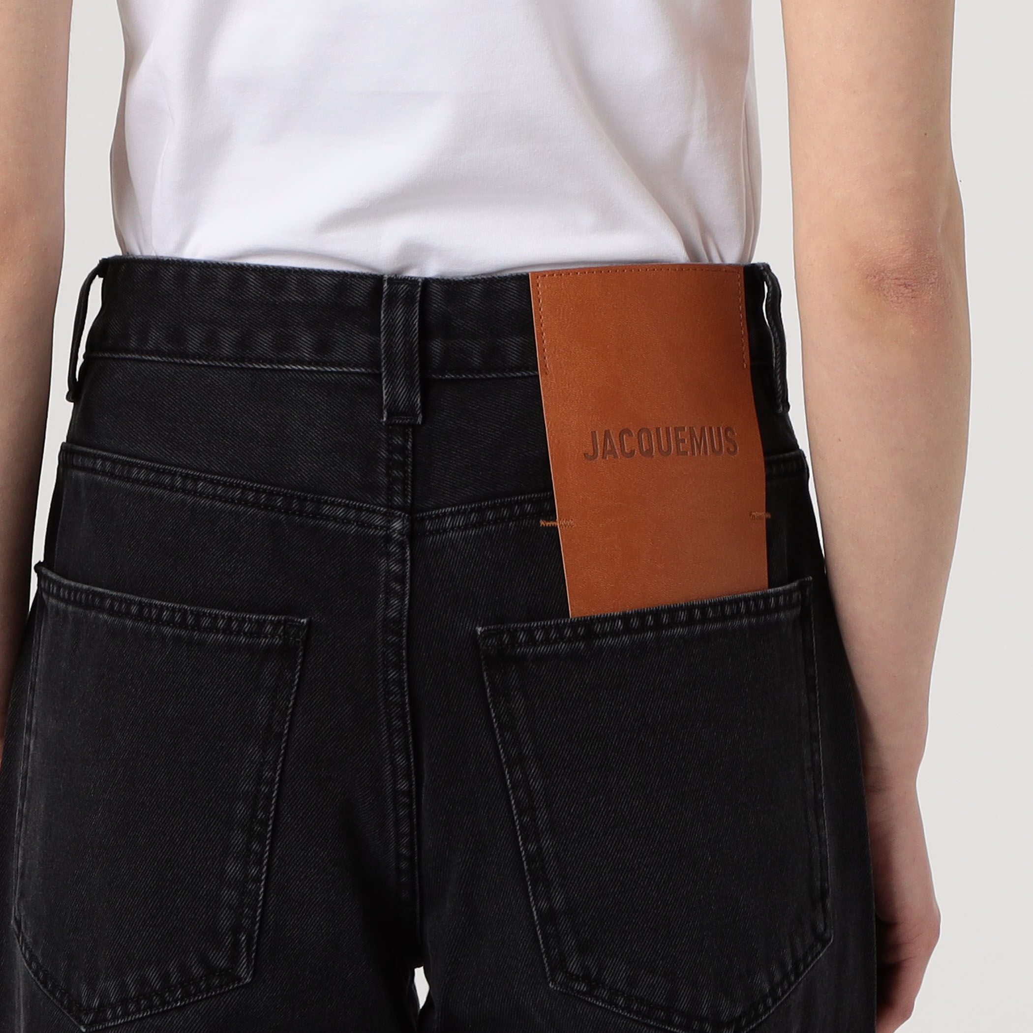 □JACQUEMUS LE DE-NIMES LARGE コットン デニムパンツ