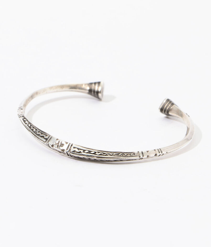 Adawat&rsquo;n Tuareg TAFOUKT シルバーバングル