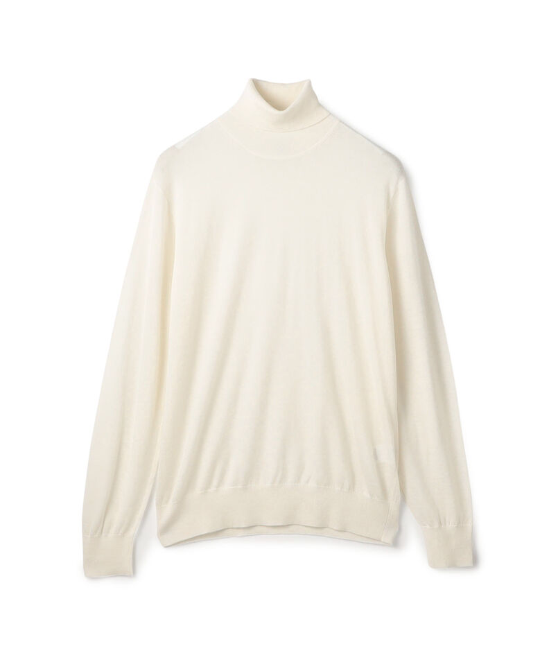 カシミヤタートルネックニット Cariaggi