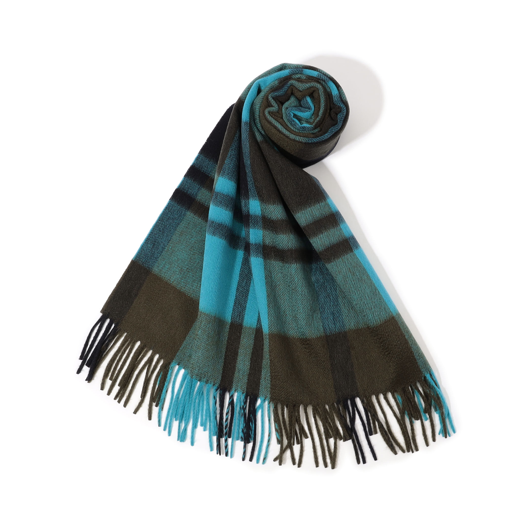 Joshua Ellis カシミヤチェック ストール｜トゥモローランド 公式通販