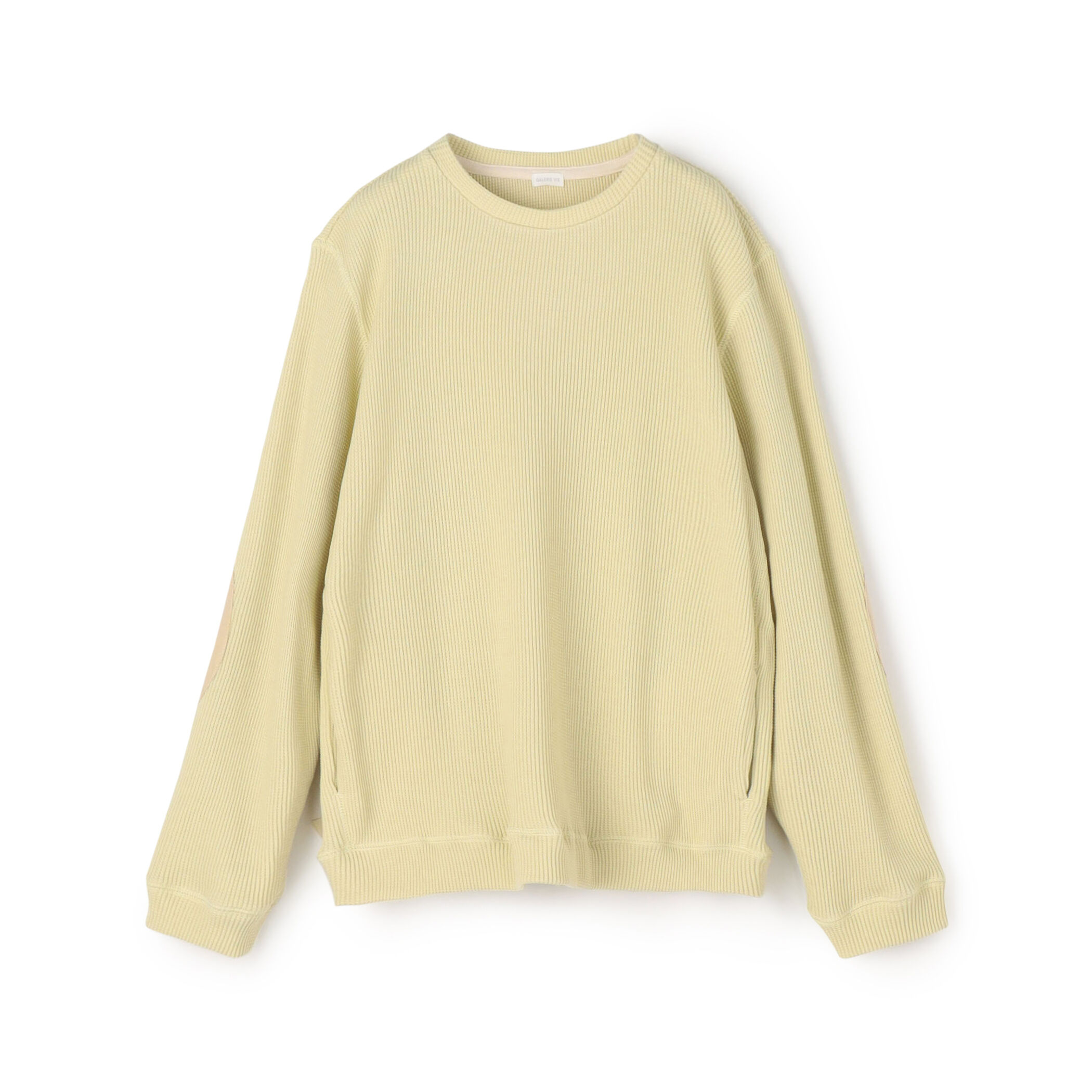 tシャツ ウールコットンワッフル ラウンドネックプルオーバー レディース ウールコットンワッフル ラウンドネックプルオーバー