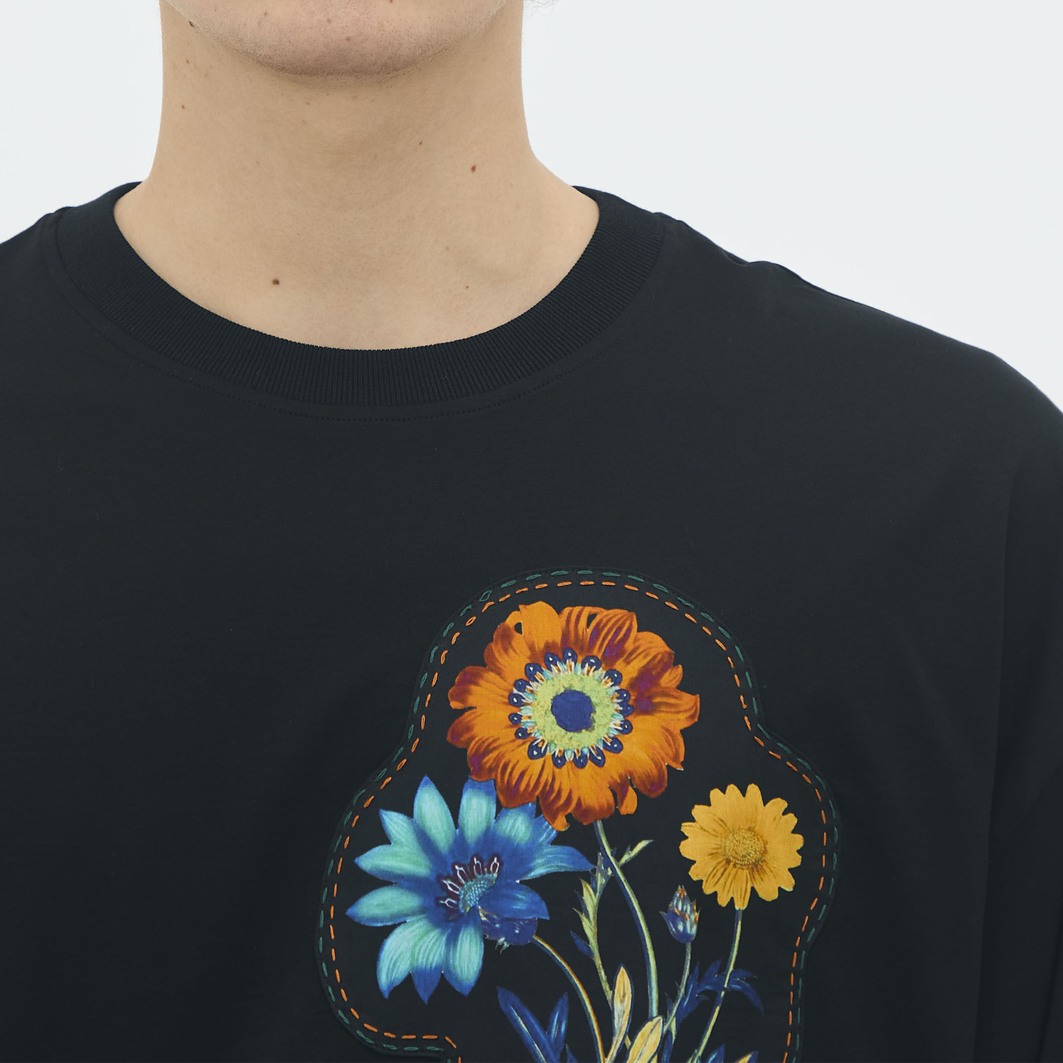 CABaN スビンコットン FLOWERSモチーフTシャツ｜トゥモローランド 公式通販