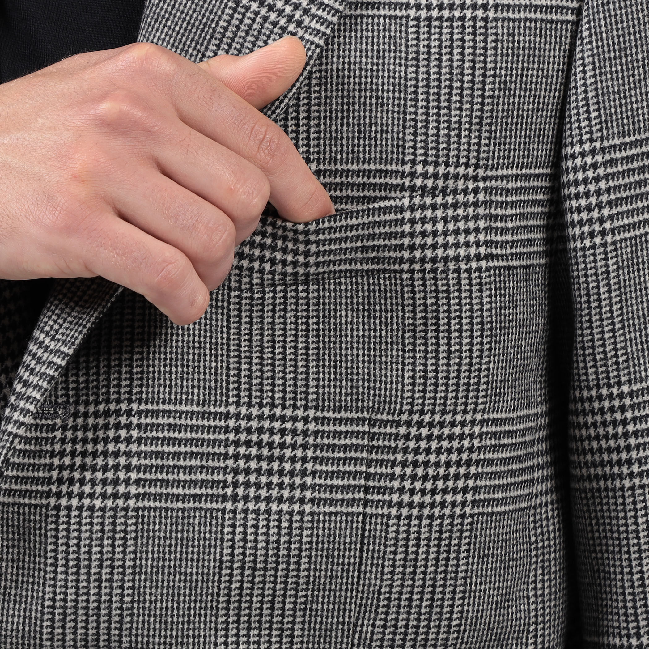 ★SH様 BOGLIOLI 秋冬フランネル ダークグレー テーラードジャケット ☆未使用近 BOGLIOLI 秋冬フランネル ダークグレー テーラード