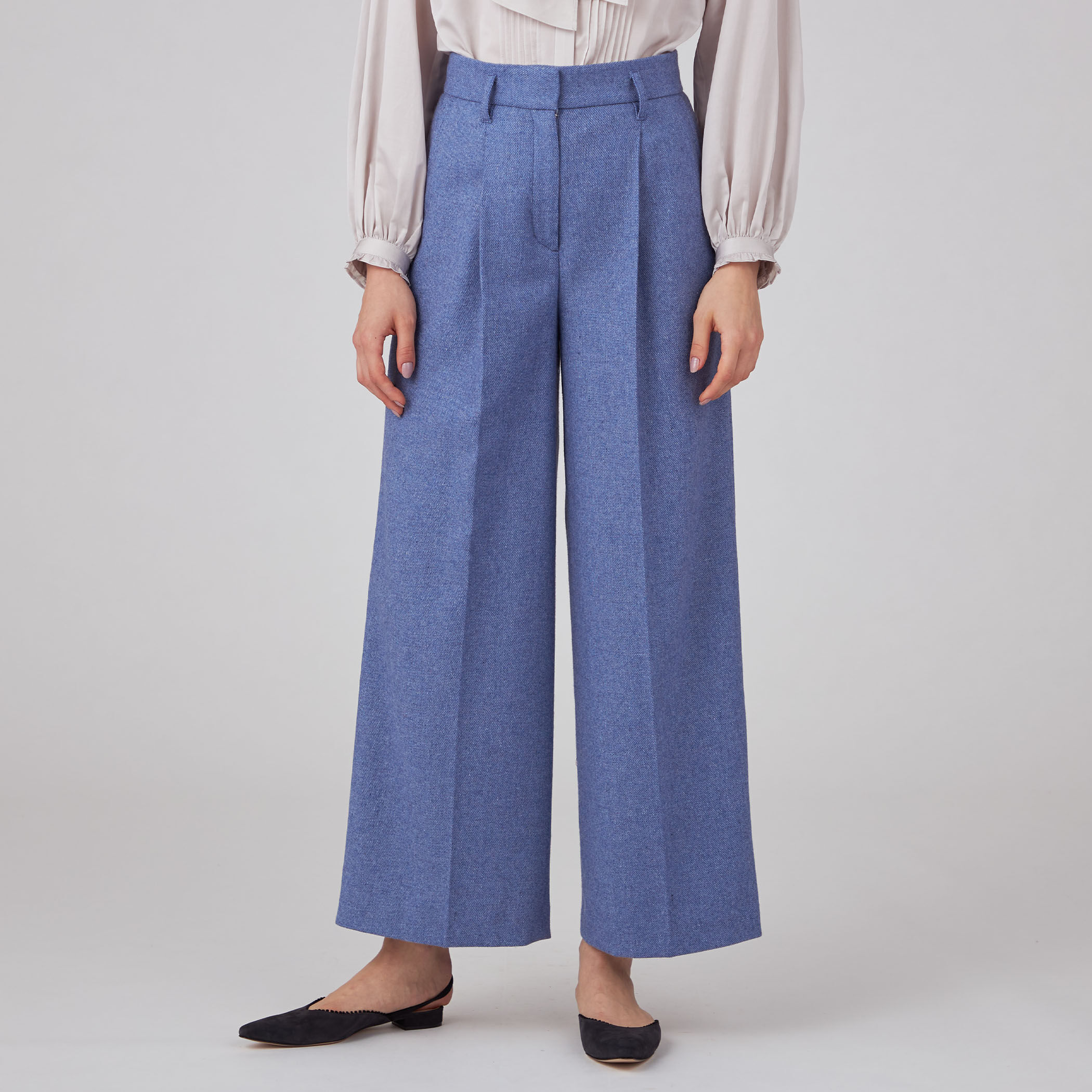 トゥモローランド ボールジィ ノラジュロプリント タックワイドパンツ 34 ノラジュロプリント タックワイドパンツ｜トゥモロ－ランドの