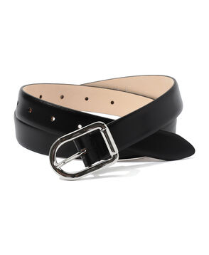 DEHANCHE BELT MIJA SILVER レザーベルト