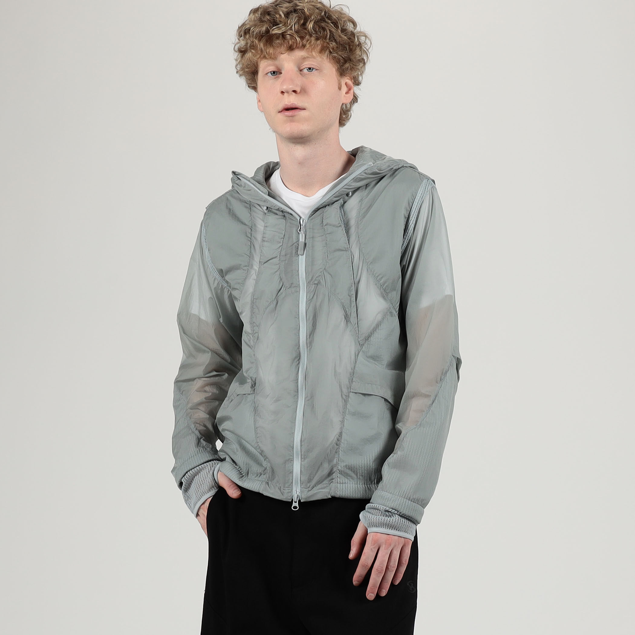 [SAN SAN GEAR] ☆ 25SS EMULSIVE JACKET / GREY SAN SAN GEAR 25SS Emulsive Jacket - Grey | International Store