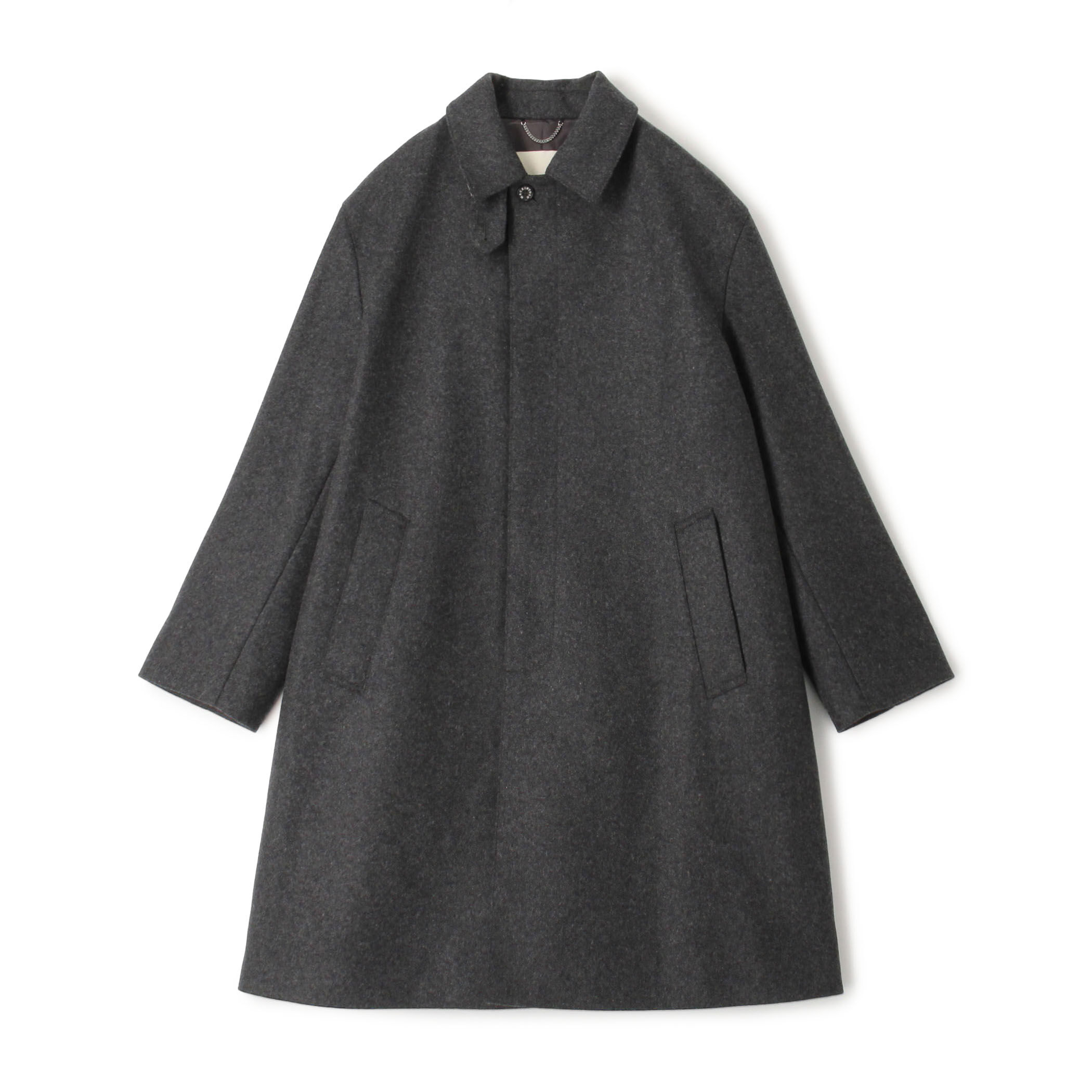 別注】MACKINTOSH DUNKELD ウールステンカラーコート