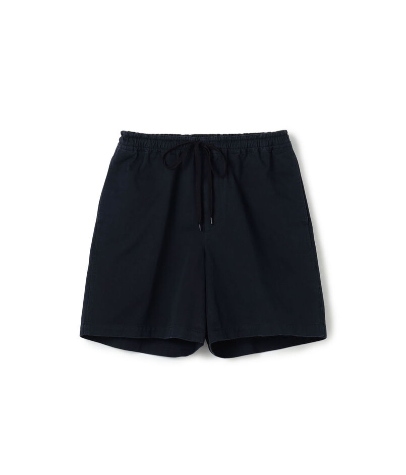 コットンツイル 製品染めイージーショートパンツ