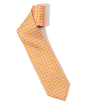 Charvet シルクプリント ネクタイ