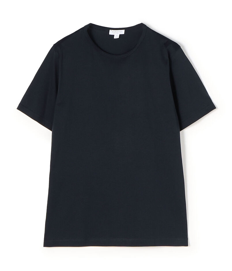 SUNSPEL コットン クルーネックTシャツ