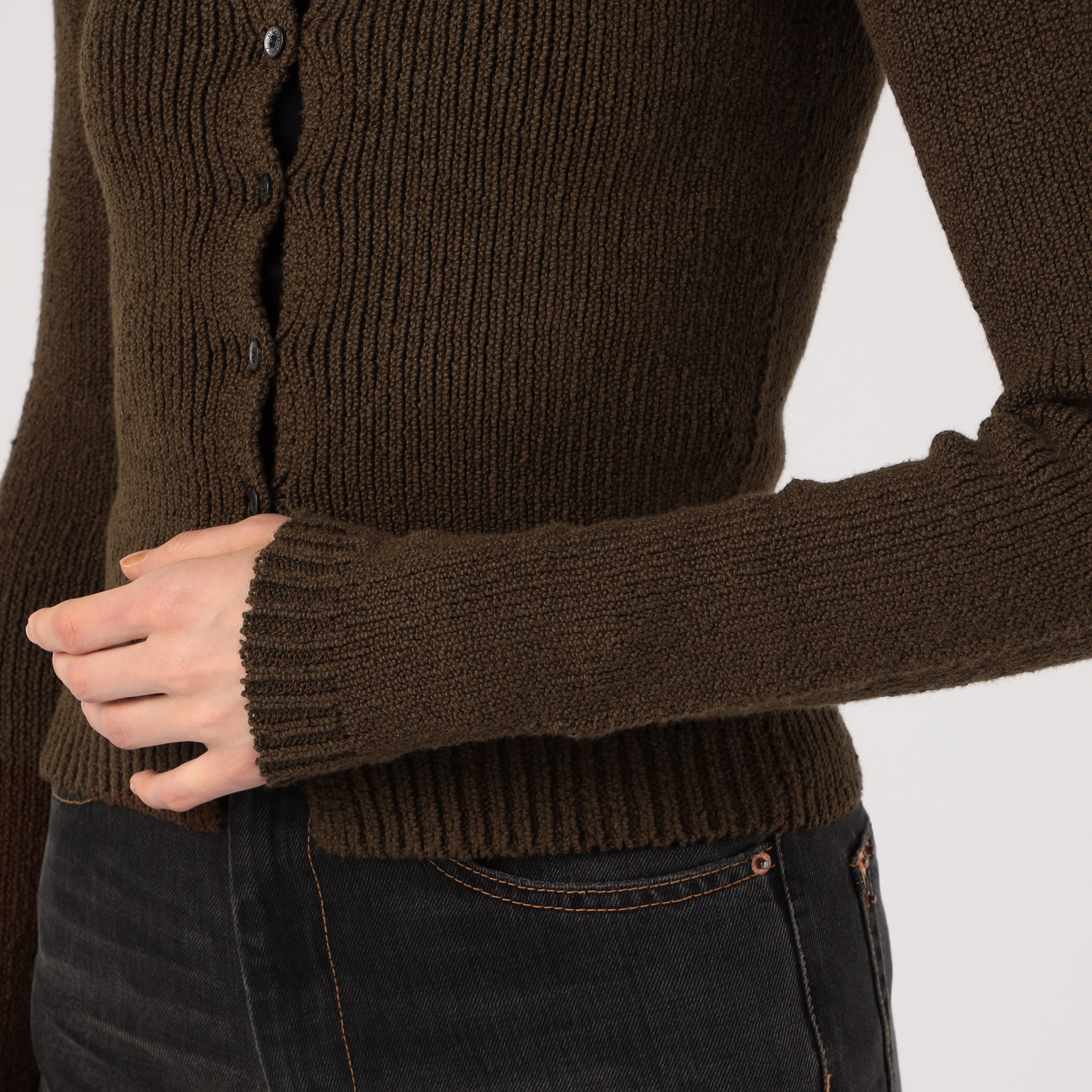 Acne Studios Button-up カーディガン｜トゥモローランド 公式通販