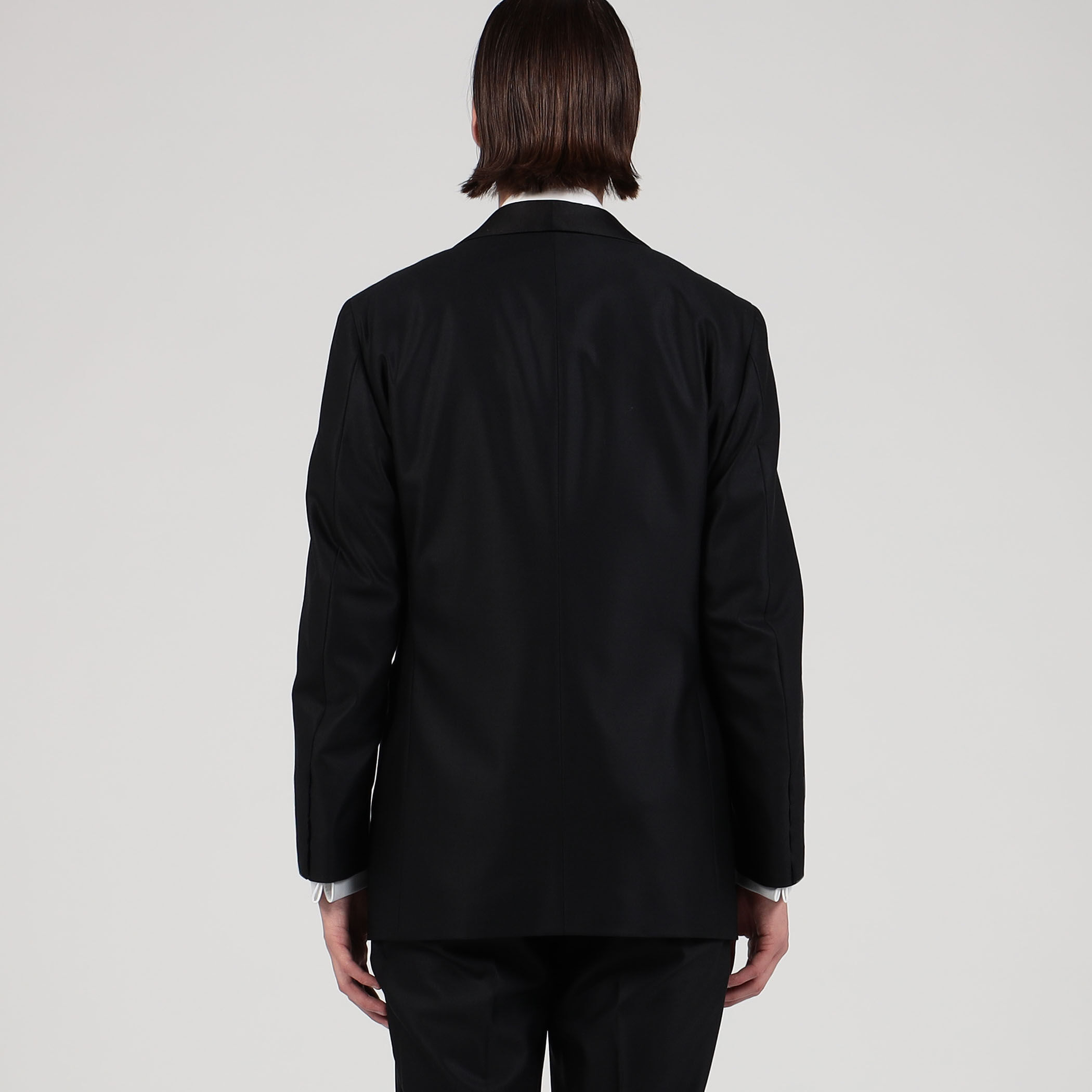 【TOMORROWLAND 】　タキシード　ネイビー　トゥモローランド HORIZON TWILL ダブルブレステッド6Bジャケット E.Zegna