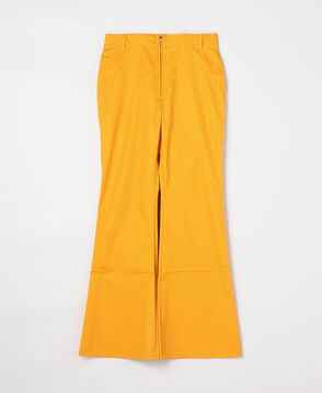 77circa ポリエステル ウエスタンフレアパンツ
