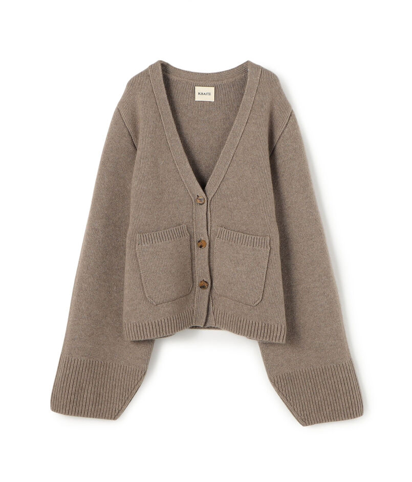 KHAITE SCARLET CARDIGAN