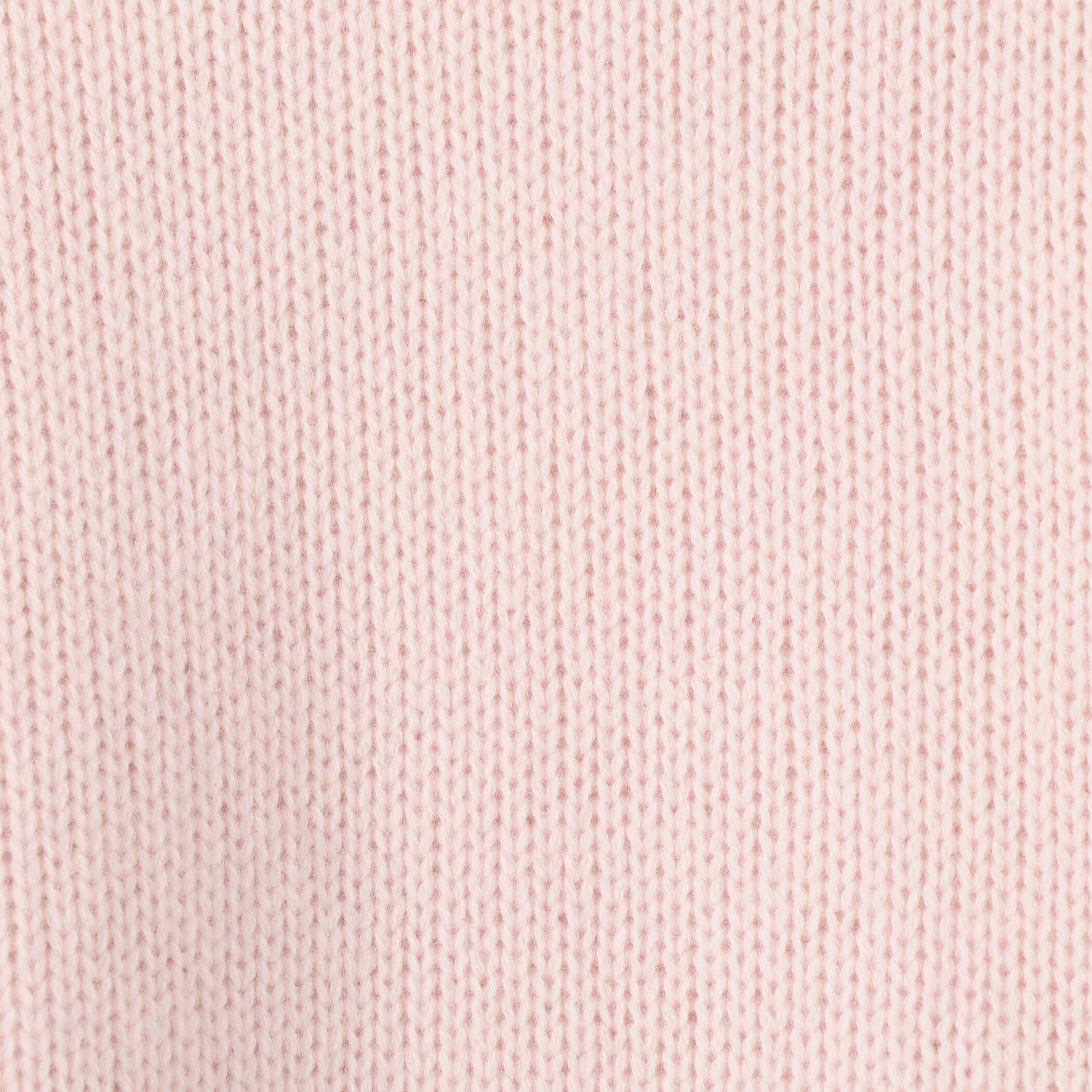 ４GALERIE VIEファインウールハイネックプルオーバー ニット ピンク