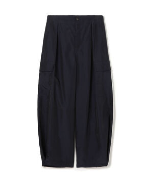 ■ナイロンシルクタフタ タックカーゴパンツ