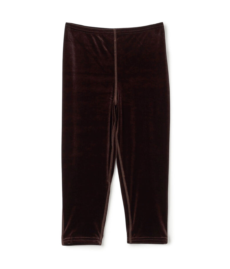 SIMONE WILD VELVET LONG SHORTS