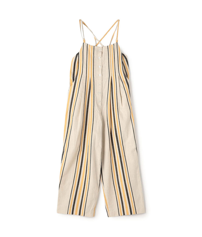 BODE NAMESAKE STRIPE JUMPSUIT