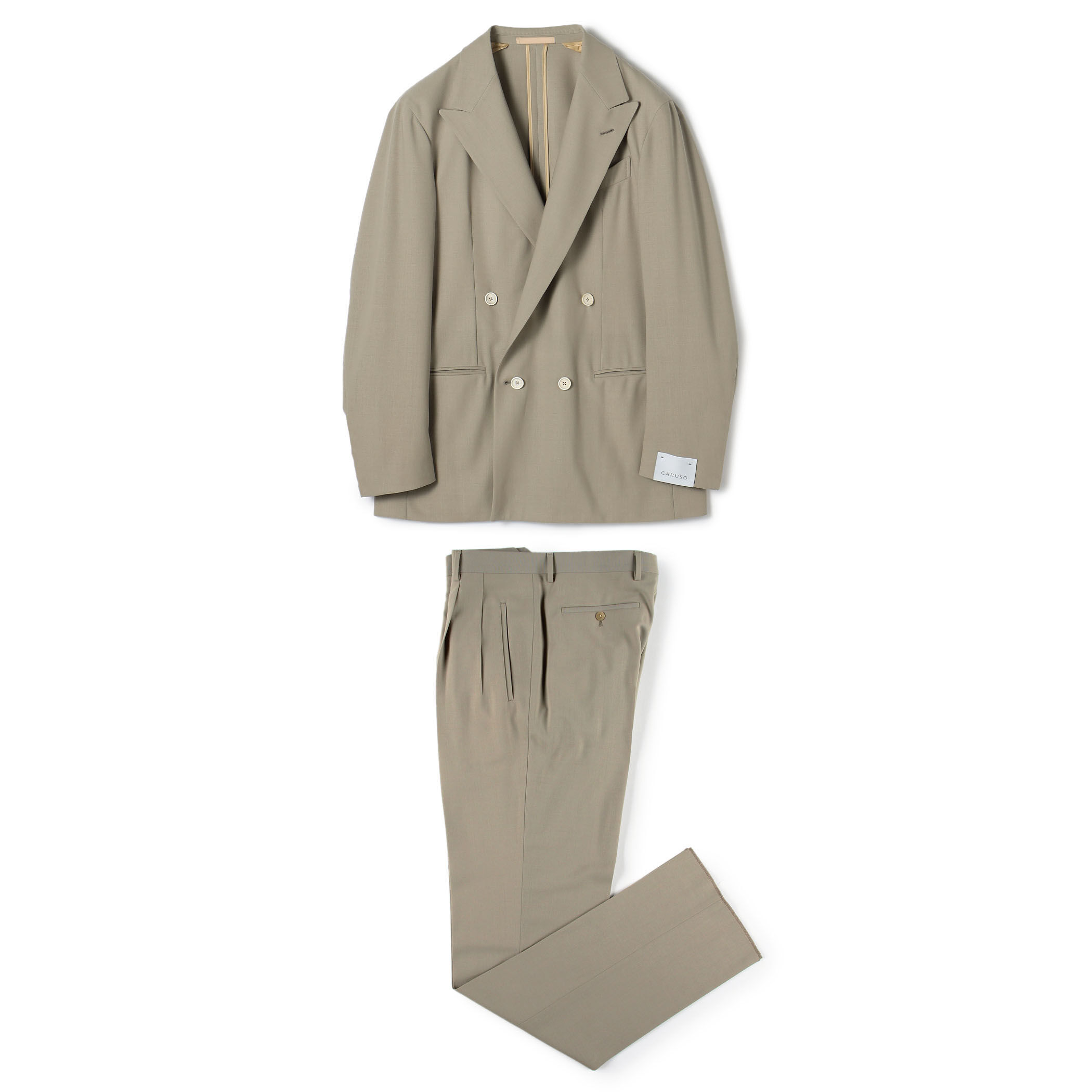 CARUSO ウール ダブルブレステッド4Bスーツ｜トゥモローランド 公式通販