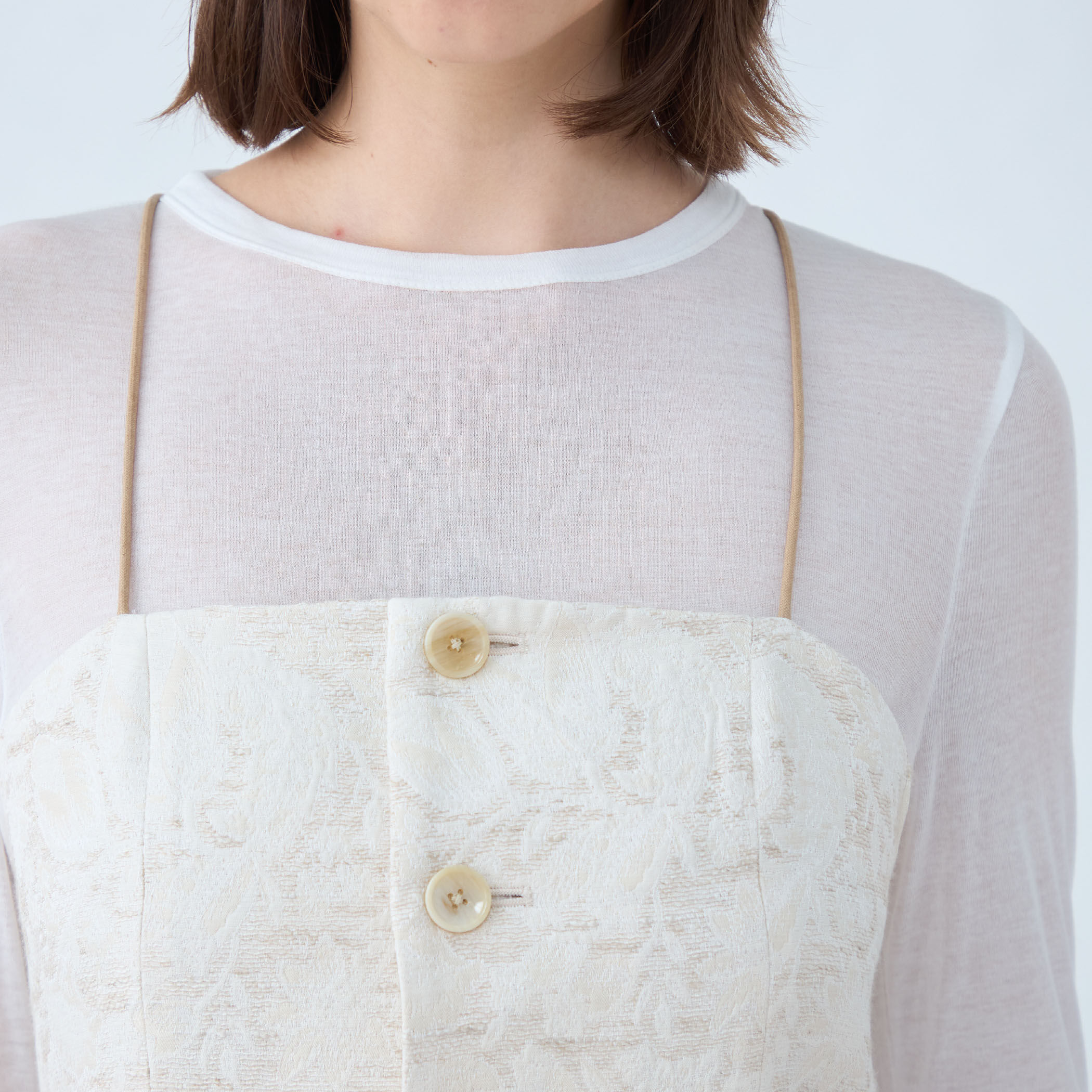 ボタニカルジャカード ビスチェ｜トゥモローランド 公式通販