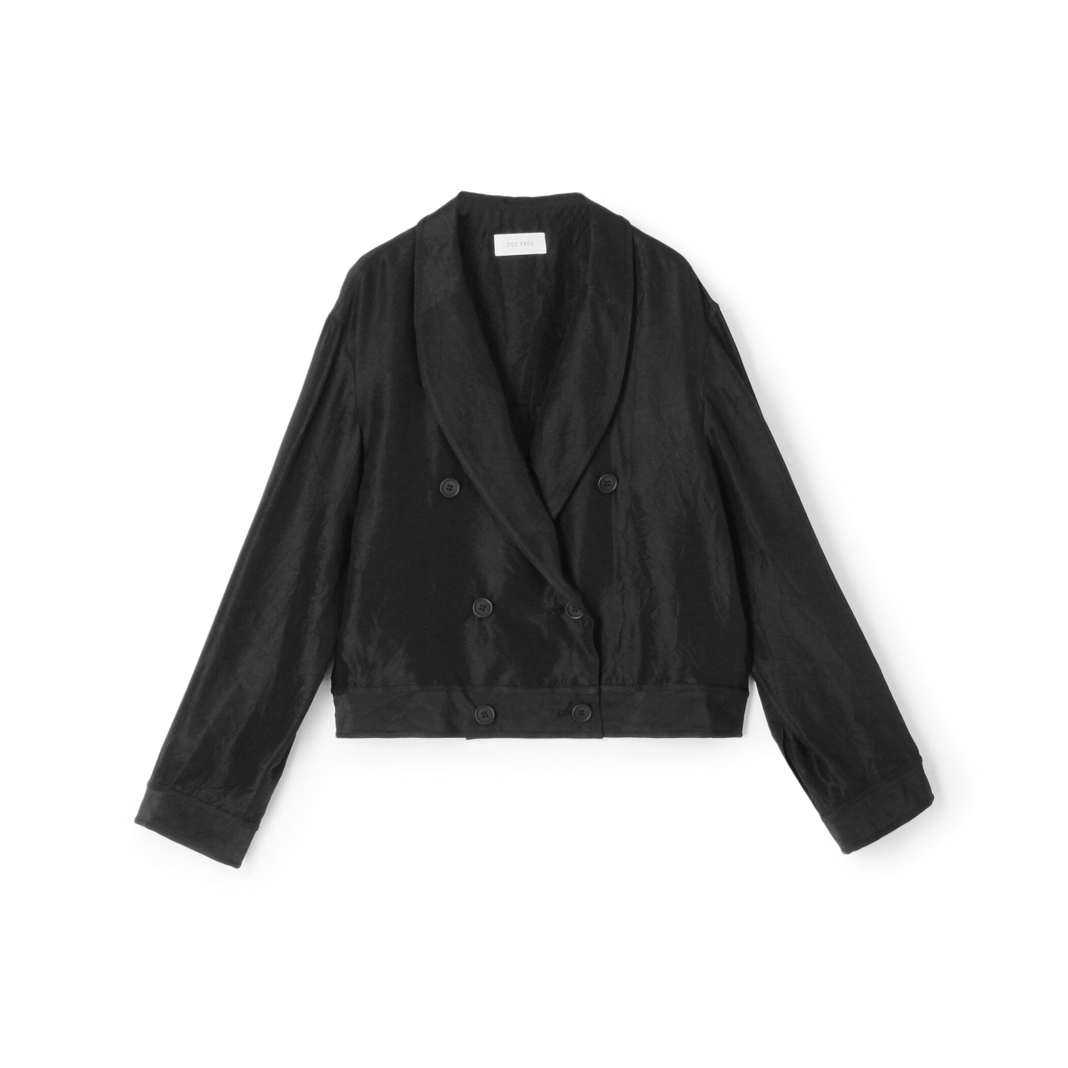 シルクワッシャー ダブルブレストジャケット｜トゥモローランド 公式通販