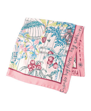 MANIPURI GARDEN シルクスカーフ