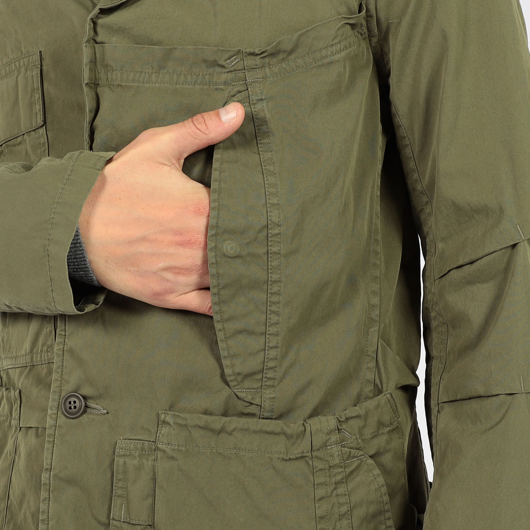 eYe JUNYA WATANABE MAN × NEEDLES コットンナイロンオックス