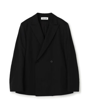 Super120'sウォッシャブルウール ダブルブレストジャケット