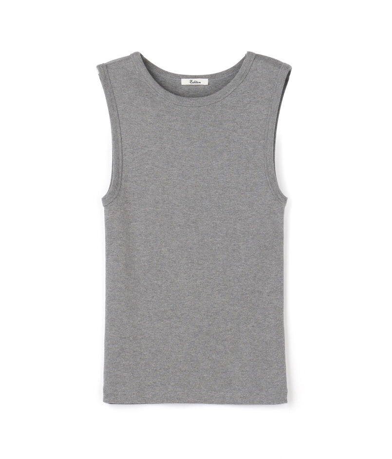 ■コットンフライス タンクトップ