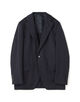 ウールツイル シングルブレステッド2Bジャケット E.Zegna
