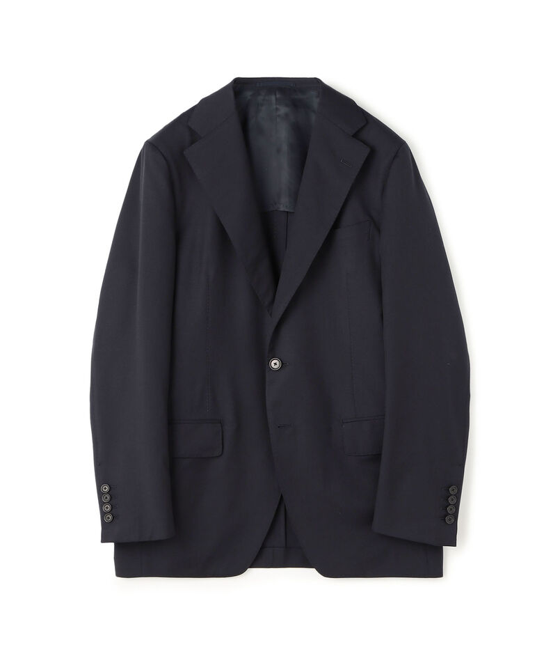 最高級仕立てTOMORROLAND 14milmil14 テーラードジャケット ウールツイル シングルブレステッド2Bジャケット E.Zegna