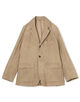 DENIM NEW STANLEY スウェード シングルブレステッド 3Bジャケット