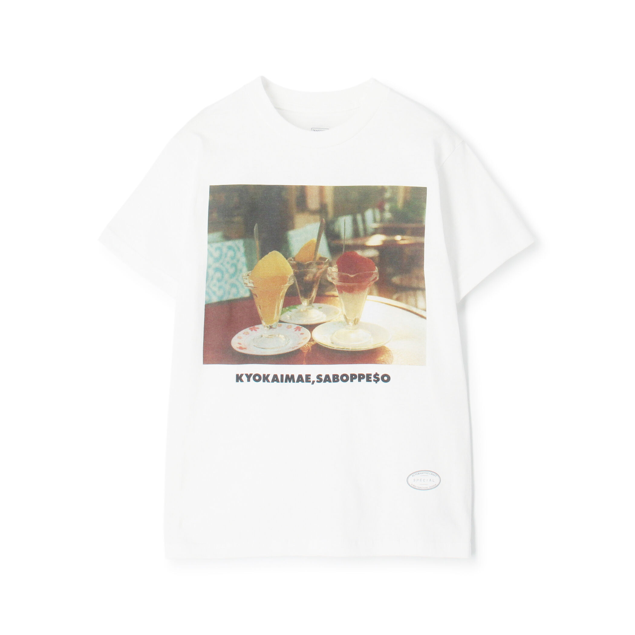 TANG TANG - TANGTANG / タンタン | よそもの ボックスロゴ プリントTシャツ ユニセックス | S | ホワイト |  メンズの通販 by KLDラクマ店｜タンタンならラクマ